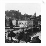 Bridge over the Salzach, Salzburg, Austria by Wurthle & Sons