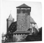The Quintagonal tower (Funfeckiger Thurm), Kaiserstallung, Nuremberg, Germany by Wurthle & Sons