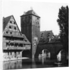 Henkersteg (The Hangman's Bridge), Nuremberg, Bavaria, Germany by Wurthle & Sons