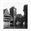 Henkersteg (The Hangman's Bridge), Nuremberg, Bavaria, Germany by Wurthle & Sons