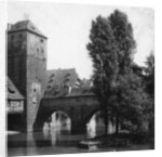 Henkersteg (The Hangman's Bridge), Nuremberg, Bavaria, Germany by Wurthle & Sons