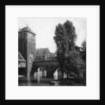 Henkersteg (The Hangman's Bridge), Nuremberg, Bavaria, Germany by Wurthle & Sons