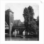 Henkersteg (The Hangman's Bridge), Nuremberg, Bavaria, Germany by Wurthle & Sons