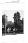 Henkersteg (The Hangman's Bridge), Nuremberg, Bavaria, Germany by Wurthle & Sons