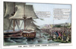 The Way They Come From California by Nathaniel Currier