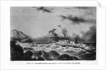 The wreck of the steamship 'Union' on the coast of lower California by John Henry Bufford
