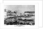 A mass meeting outside Fort Vigilant, Sacramento, California by Britton & Rey