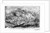 'Sixth Great Conflagration in San Francisco', Californa by J de Vere