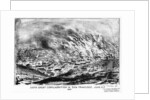 'Sixth Great Conflagration in San Francisco', Californa by J de Vere