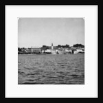 The lakefront at Gmunden, Salzkammergut, Austria by Wurthle & Sons