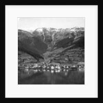 Zell am See and mount Schmittenhöhe, Salzburg, Austria by Wurthle & Sons