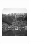 Zell am See and mount Schmittenhöhe, Salzburg, Austria by Wurthle & Sons