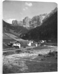A valley in Wolkenstein, Tyrol by Wurthle & Sons