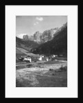 A valley in Wolkenstein, Tyrol by Wurthle & Sons