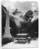 A monument in Stilfserjoch Strasse, Weisse Knott, Tyrol by Wurthle & Sons