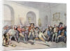 Mr H Angelo's Fencing Academy by Thomas Rowlandson