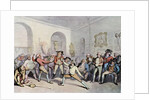 Mr H Angelo's Fencing Academy by Thomas Rowlandson