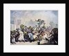 A Squall in Hyde Park by Thomas Rowlandson