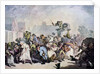 A Squall in Hyde Park by Thomas Rowlandson