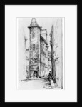 Old House at Angers by M Adams-Acton