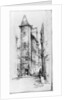 Old House at Angers by M Adams-Acton