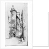 Old House at Angers by M Adams-Acton