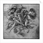 Design for the Ulysses Gallery, Fontainebleau by Francesco Primaticcio