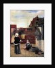 A Woman and her Maid in a Courtyard by Pieter de Hooch