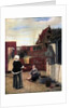A Woman and her Maid in a Courtyard by Pieter de Hooch