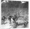 First line Gurkhas storming and capturing a German trench, World War I by Crown