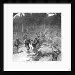 First line Gurkhas storming and capturing a German trench, World War I by Crown