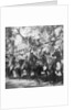 Punjabi horsemen outside the railway station at Delhi, India by H Hands & Son