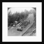 A woman work team on the Darjeeling highway, India by Underwood & Underwood