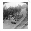 A woman work team on the Darjeeling highway, India by Underwood & Underwood