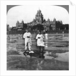 Parsis worshipping the New Moon, Bombay, India by Underwood & Underwood