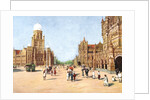 The Municipal Offices and Victoria Terminus, Bombay, India by Anonymous