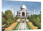 The Taj Mahal, Agra, India by Anonymous