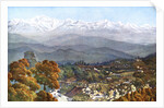 The snows from Jalapahar, Darjeeling, India by Anonymous
