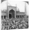 Fast Day within the Jumma Musjid, Delhi, India by Underwood & Underwood