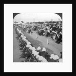 Watching a football match between the Lancashire Fusiliers and Border regiments, Delhi by HD Girdwood