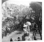 The Duke and Duchess of Connaught and in the great Durbar procession, Delhi, India by Underwood & Underwood