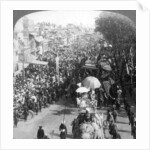 The Duke and Duchess of Connaught and in the great Durbar procession, Delhi, India by Underwood & Underwood