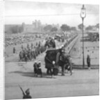 Government officials in a state procession, India by HD Girdwood