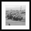 Maharajahs rounding Jumma Muisjid, Delhi, India by HD Girdwood
