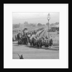Maharajahs rounding Jumma Muisjid, Delhi, India by HD Girdwood