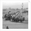 Maharajahs rounding Jumma Muisjid, Delhi, India by HD Girdwood