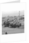 Maharajahs rounding Jumma Muisjid, Delhi, India by HD Girdwood