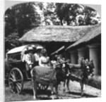 Leaving the dak bungalow for a 'bile-gharry', Belgaum district, southern India by Realistic Travels Publishers