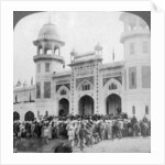Lord Curzon opening the Indian Art Exhibition, Delhi, India by Underwood & Underwood
