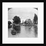 The lake at the British Empire Exhibition, Wembley, London by Anonymous